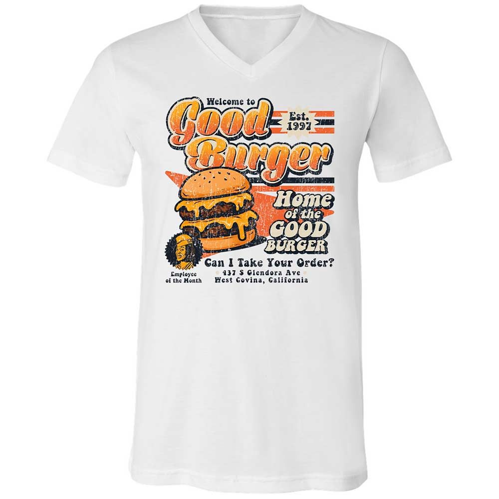 Unisex V-Neck T-Shirt - PV9RAVEM - White - 1