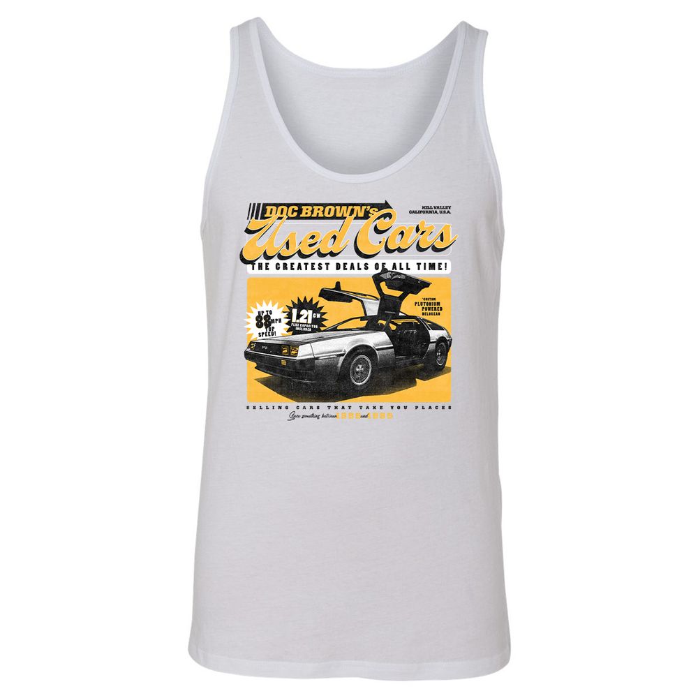 Unisex Jersey Tank - JYX42PAG - White - 1