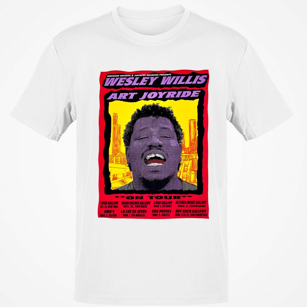WESLEY WILLIS - ART JOYRIDE - White - 1