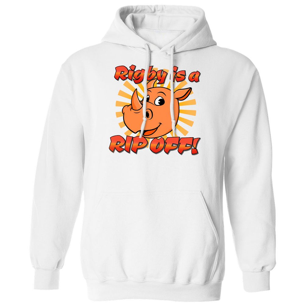 Classic Unisex Hoodie - R55LC4BN - White - 1