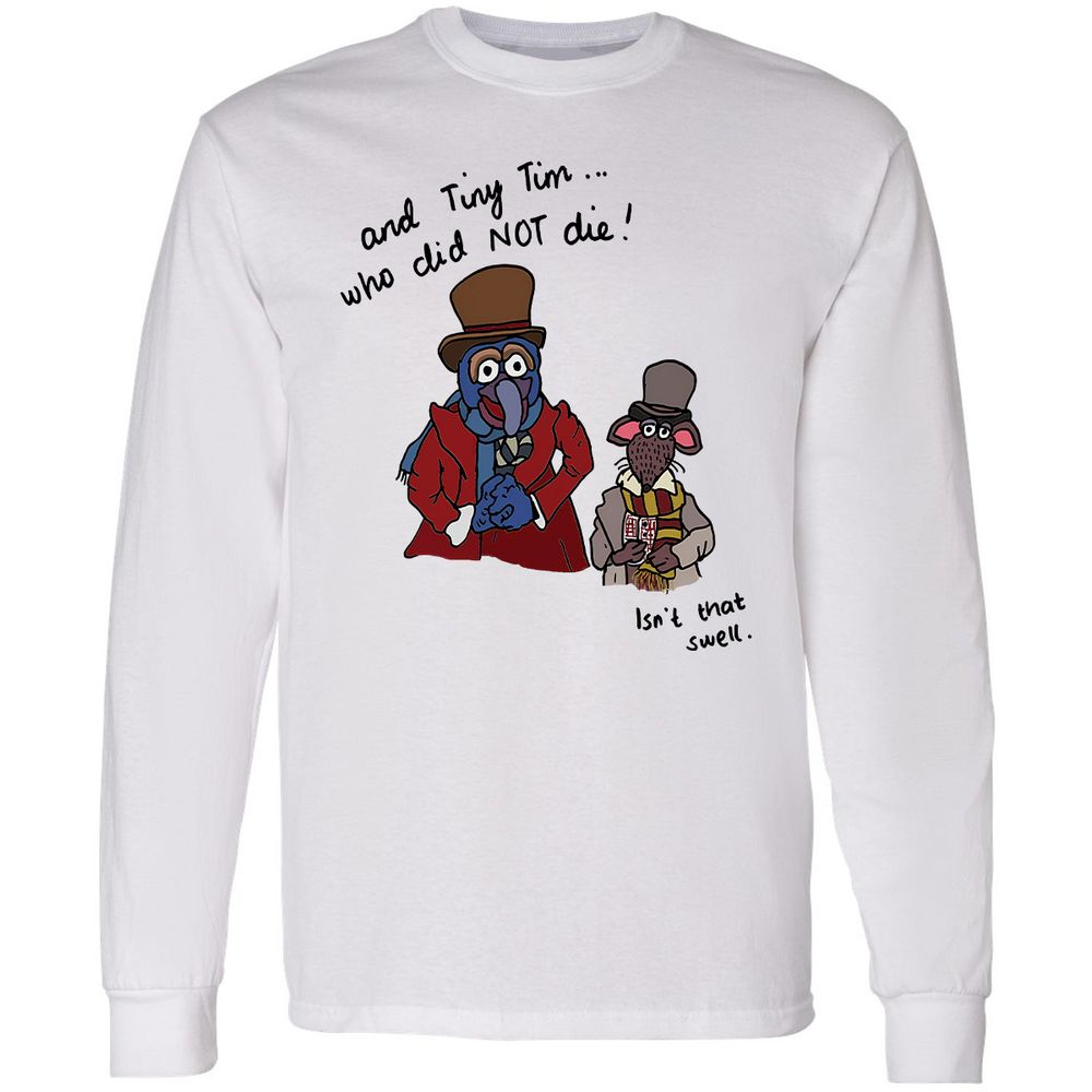 Long Sleeve T-Shirt - QLGNBJAZ - White - 1