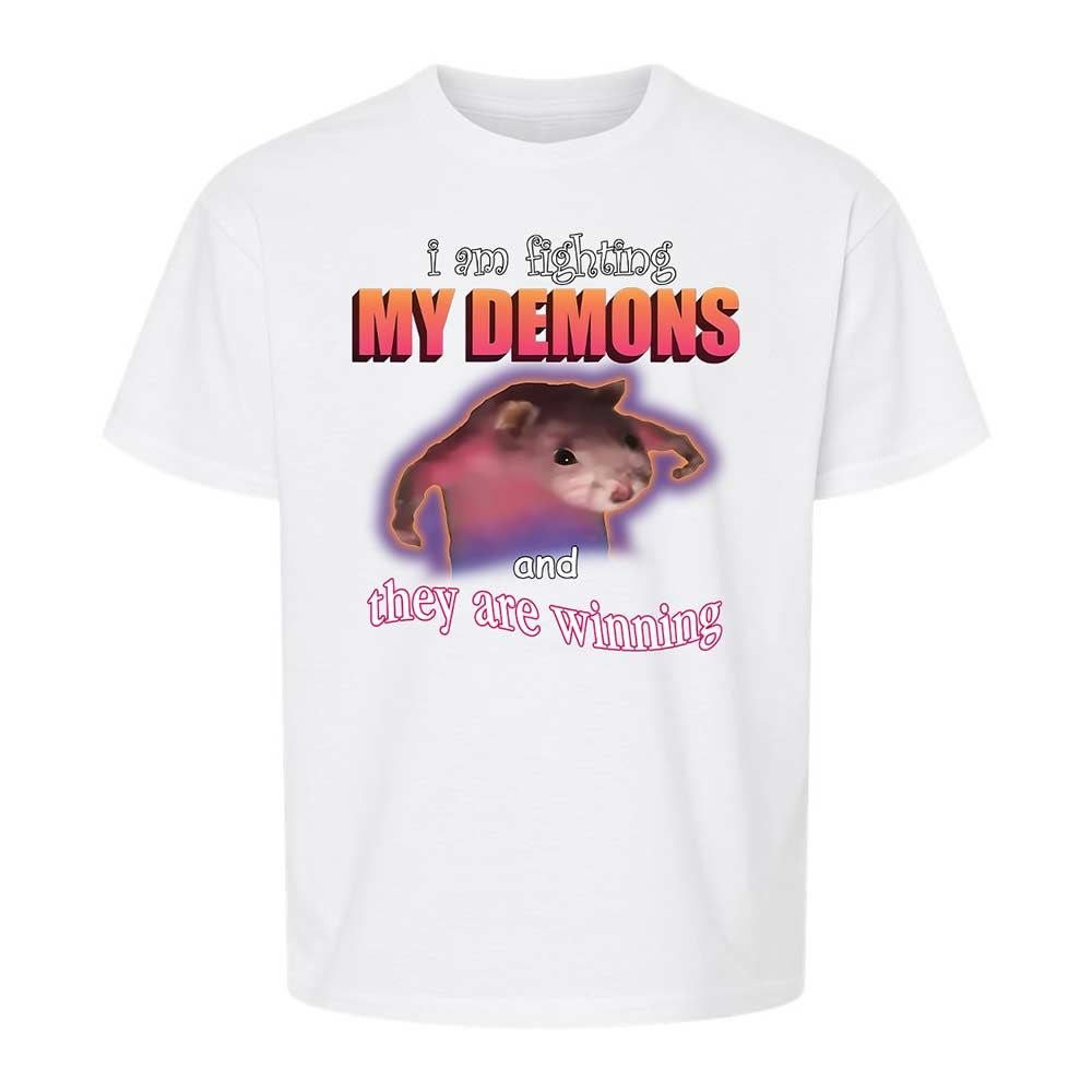 I'm fighting my demons - White - 1