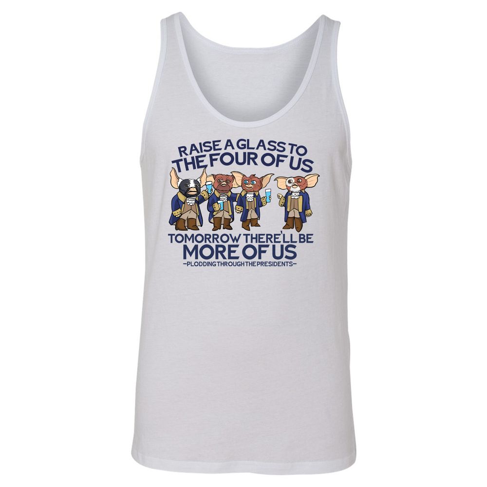 Unisex Jersey Tank - B8EBB3YV - White - 1