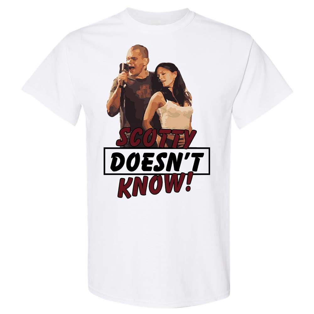 He Doesn't Know - White - 1