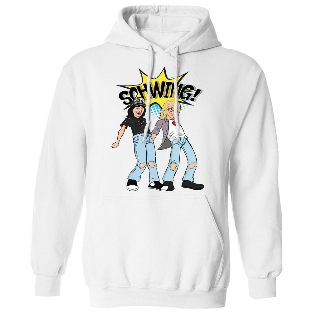 Classic Unisex Hoodie - 2X6GVNLF - White - 1