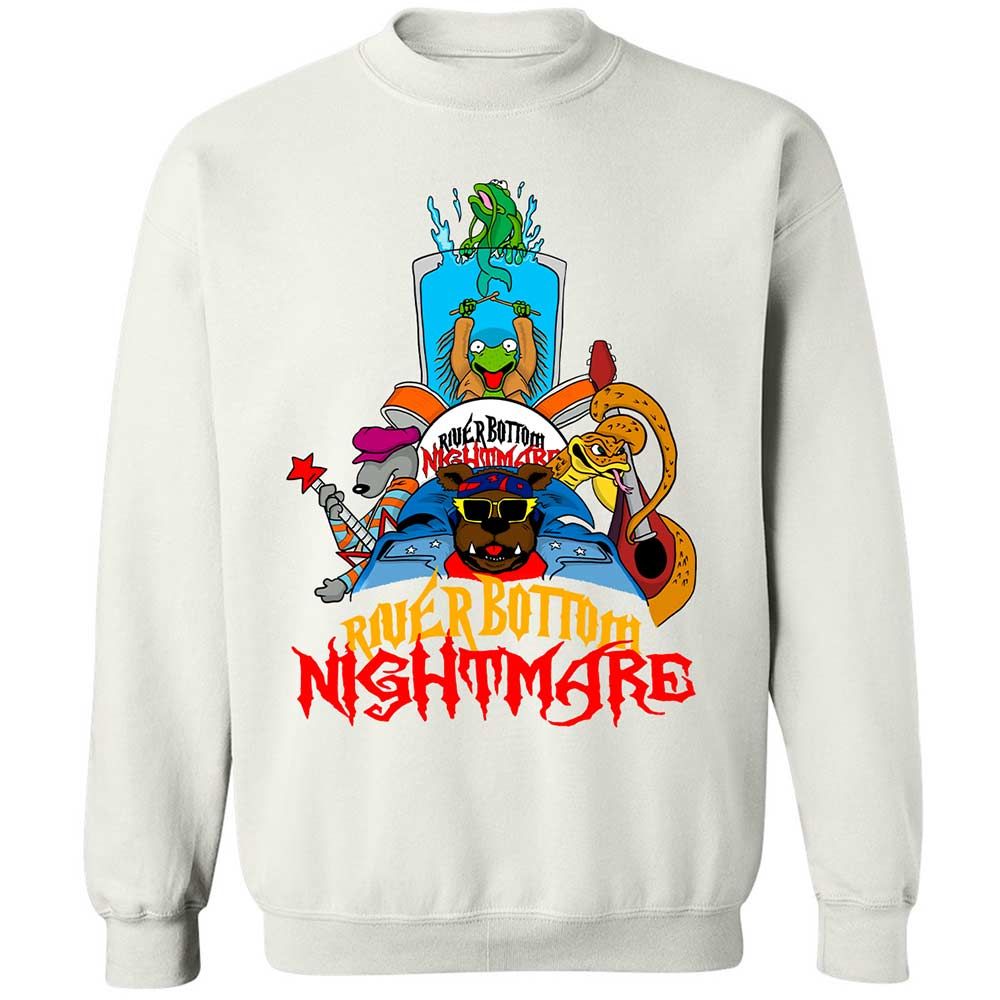 The River Bottom Nightmare Band - White - 1