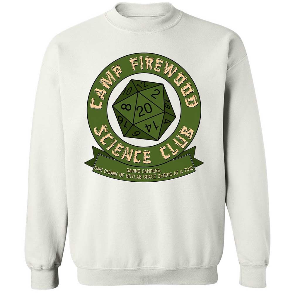 Camp Firewood Science Club - White - 1