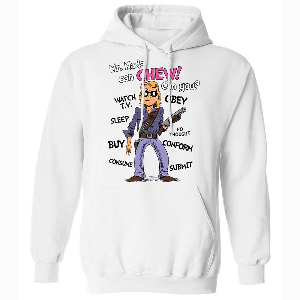I have come here to chew bubblegum and kick ass - White - 1