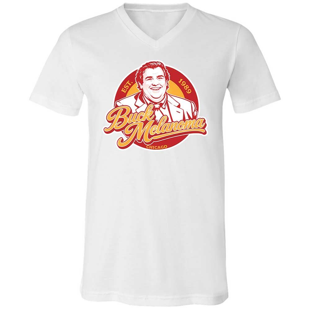 Unisex V-Neck T-Shirt - HPW8ZTEC - White - 1