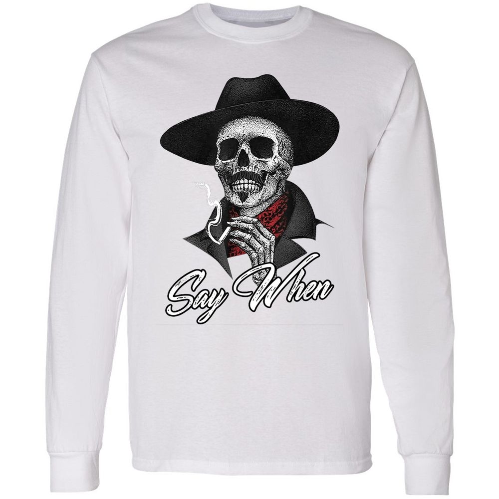 Long Sleeve T-Shirt - 46QYBKAG - White - 1