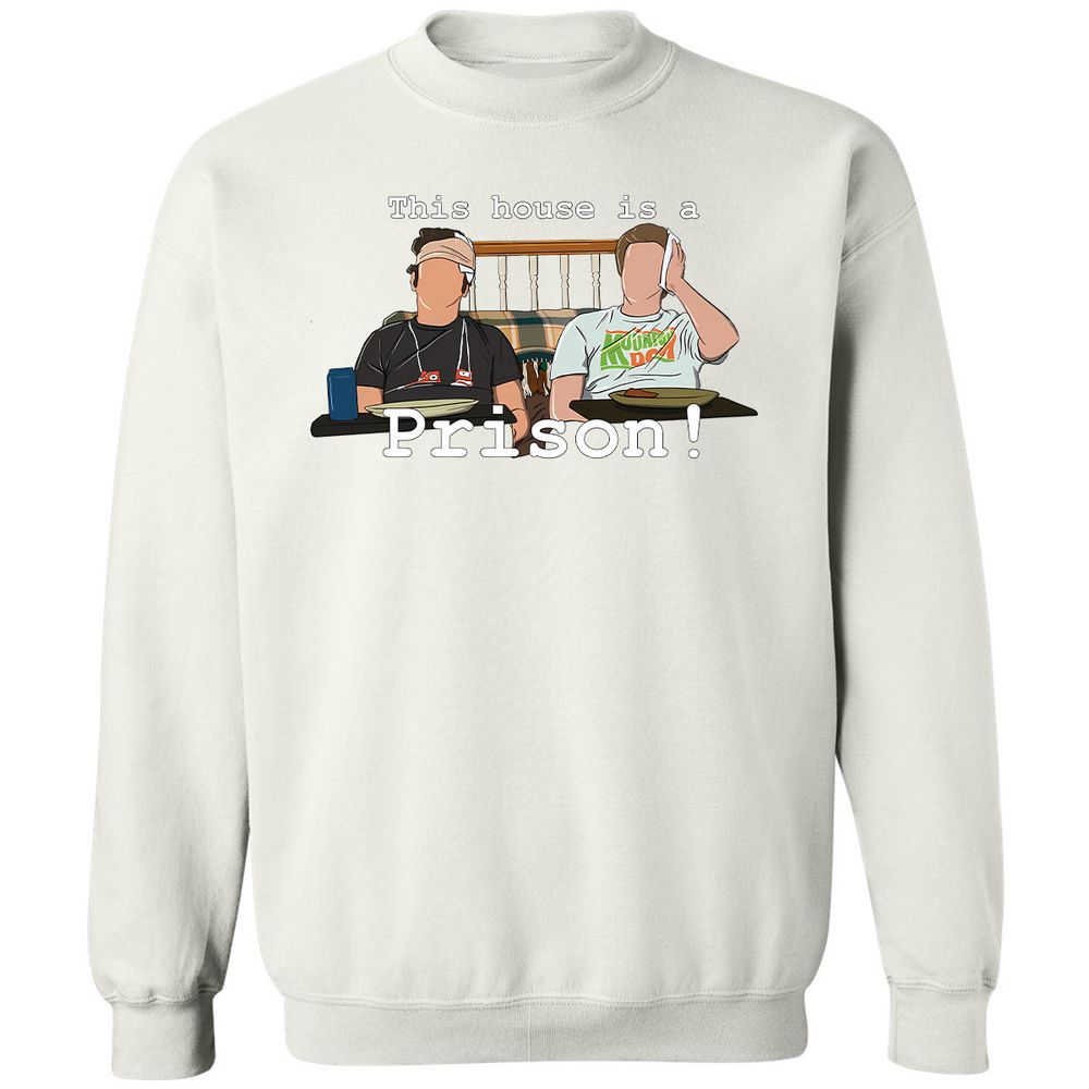 Classic Unisex Sweatshirt - EJ5R8F8W - White - 1