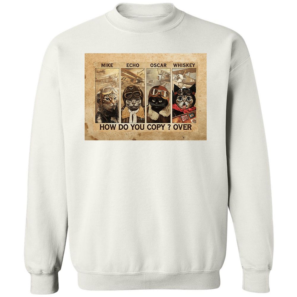 Classic Unisex Sweatshirt - P7RY1W2B - White - 1