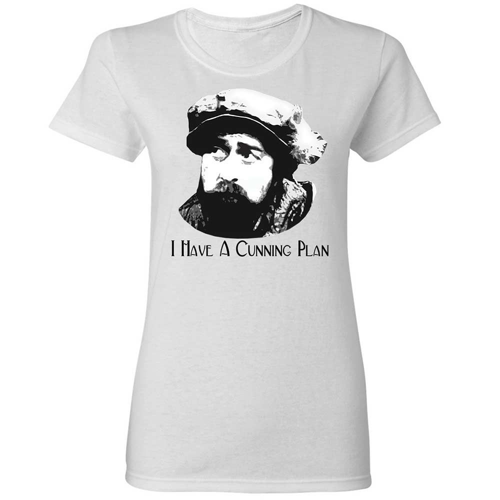 I Have A Cunning Plan - White - 1