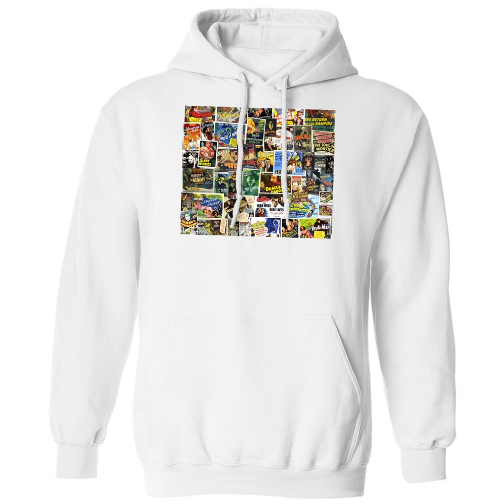 Classic Unisex Hoodie - XRDQGDTS - White - 1