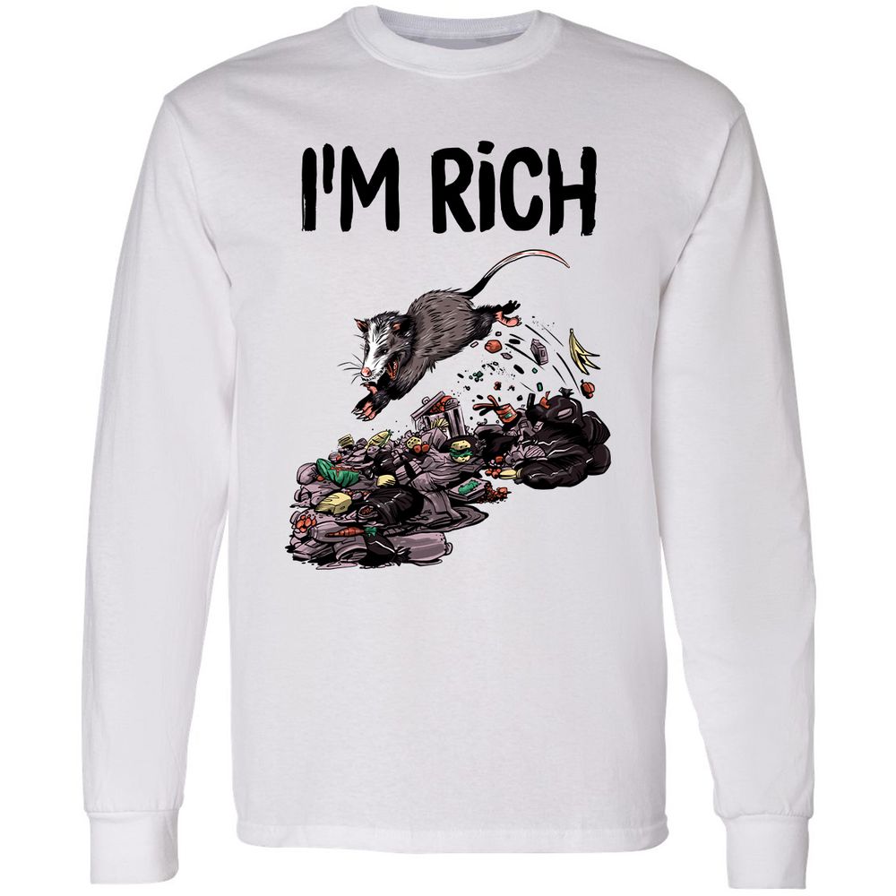 Long Sleeve T-Shirt - KTV3M69T - White - 1