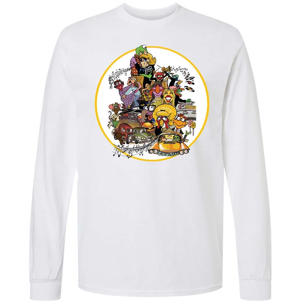 Muppet Graffiti - White - 1