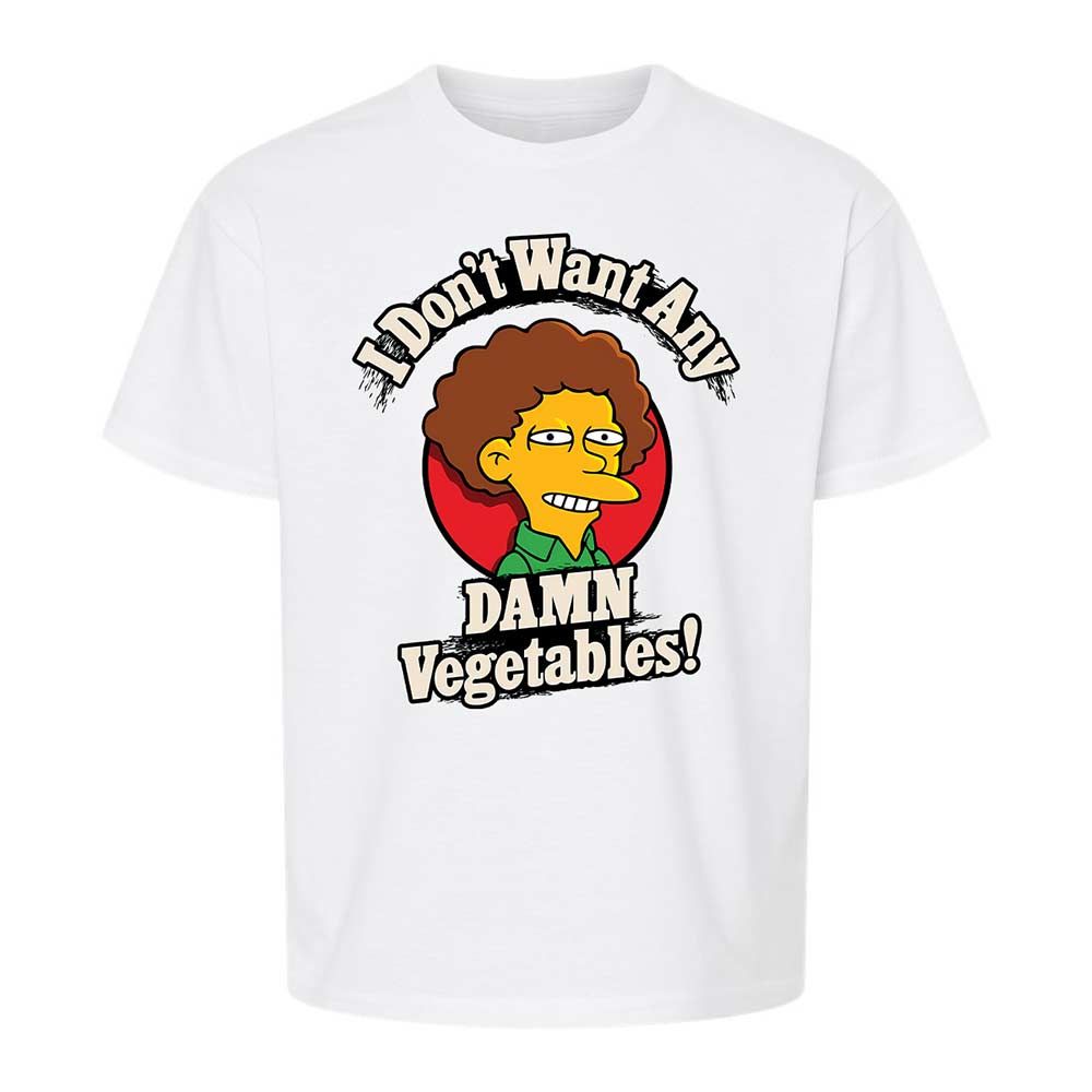 I Don't Want Any Damn Vegetables! - White - 1