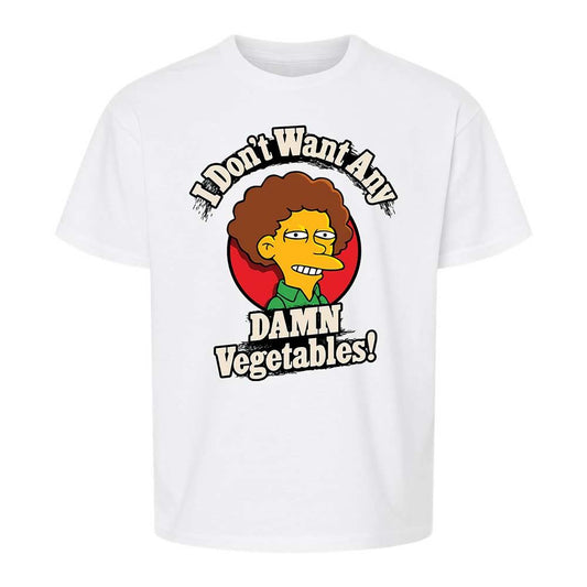 I Don't Want Any Damn Vegetables! - White - 1