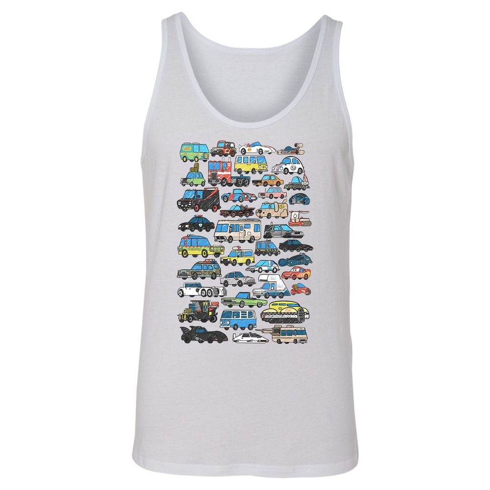Unisex Jersey Tank - TW2GG8BT - White - 1