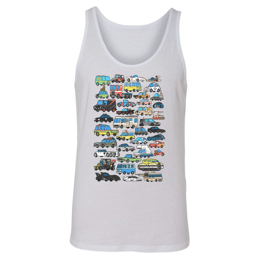 Unisex Jersey Tank - TW2GG8BT - White - 1