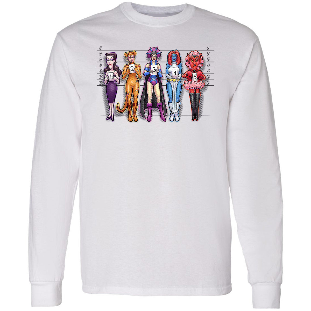 Long Sleeve T-Shirt - 59PL27PZ - White - 1