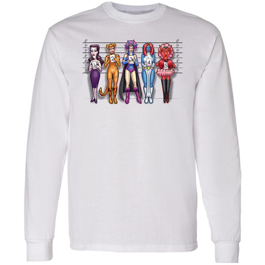 Long Sleeve T-Shirt - 59PL27PZ - White - 1