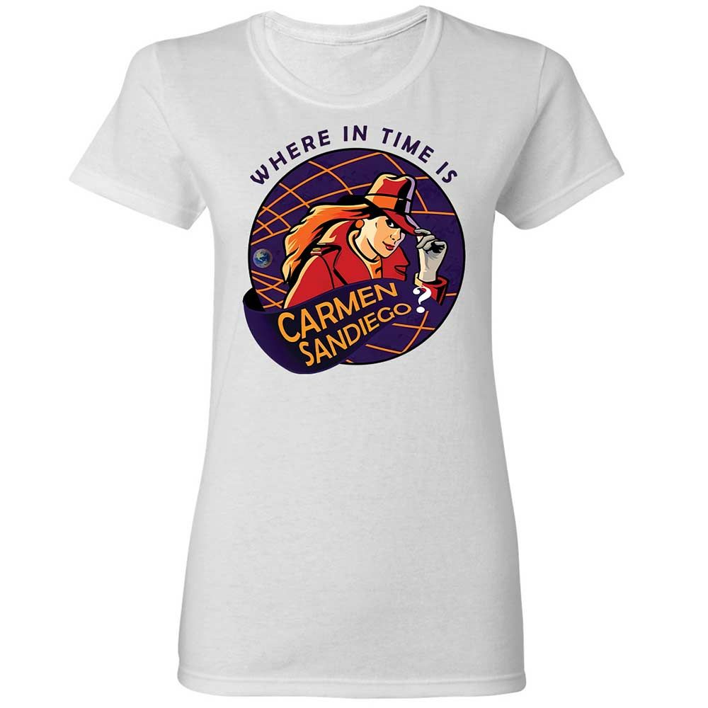 Where in Time Is Carmen Sandiego - White - 1