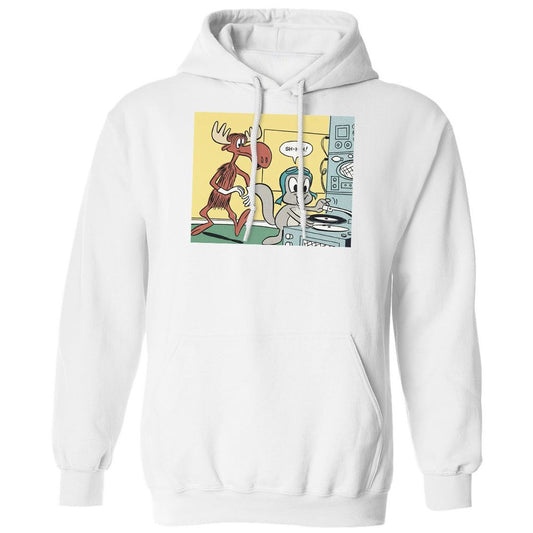 Classic Unisex Hoodie - EGLEH9PG - White - 1