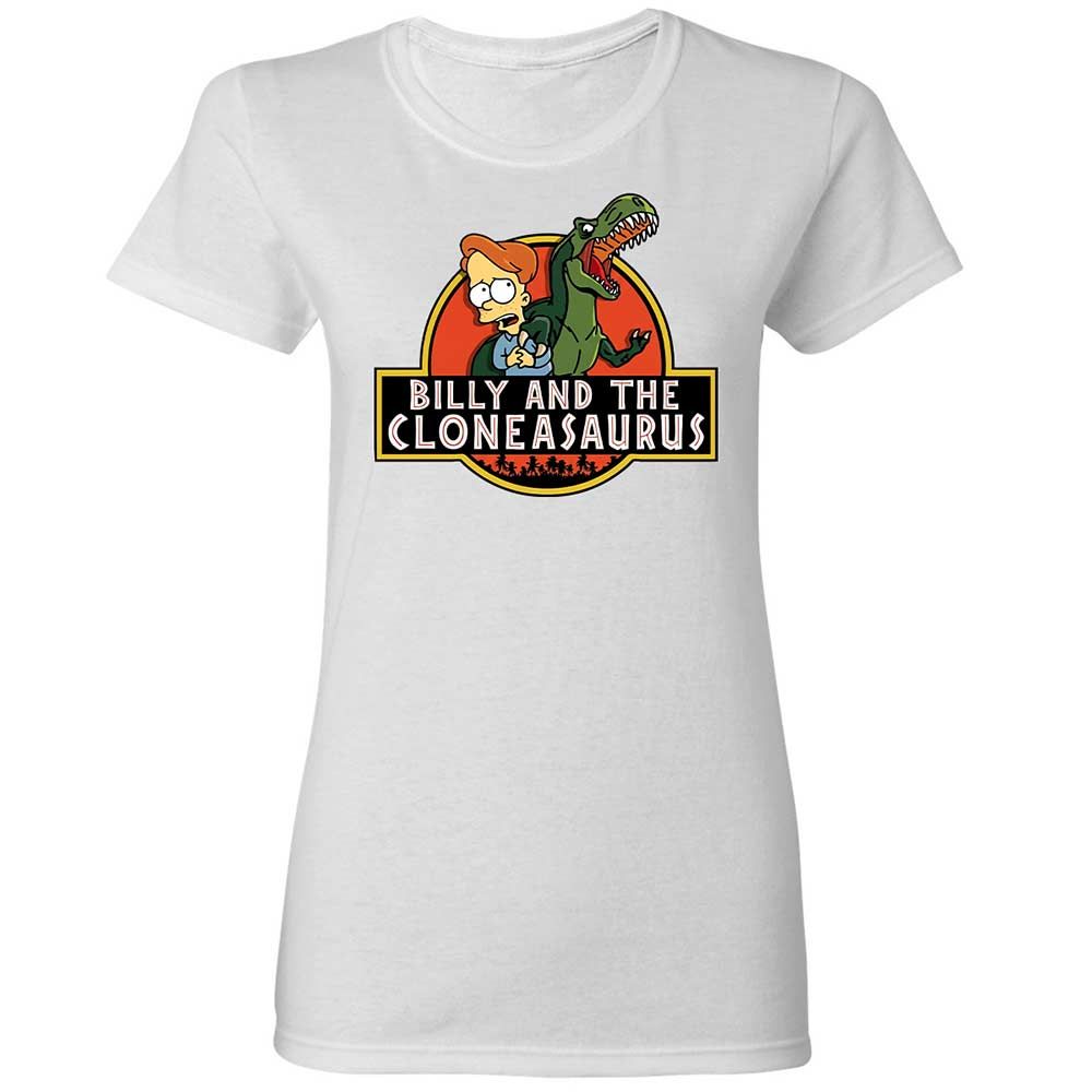 Billy And The Cloneasaurus - White - 1