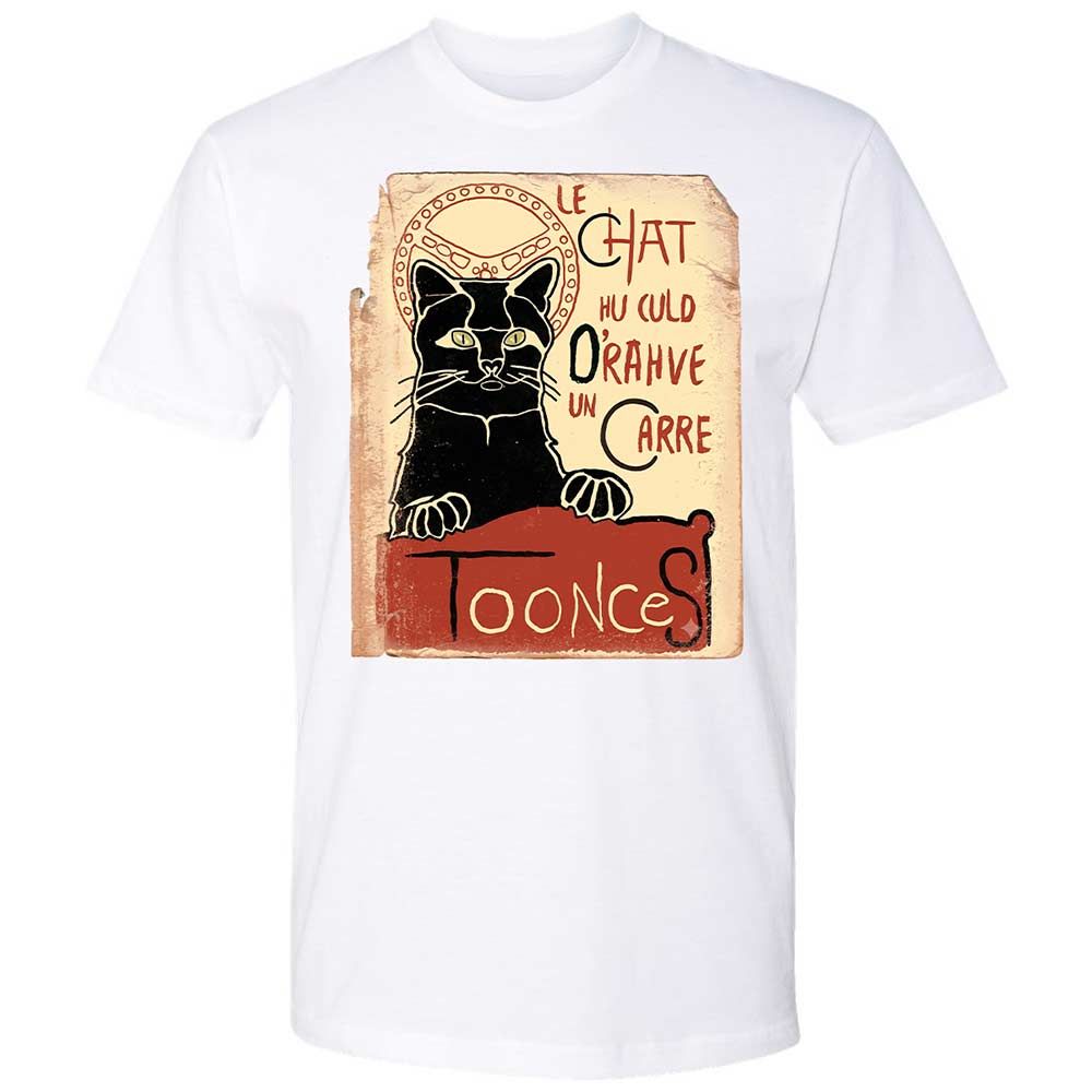 Toonces - Le Chat Noir - White - 1