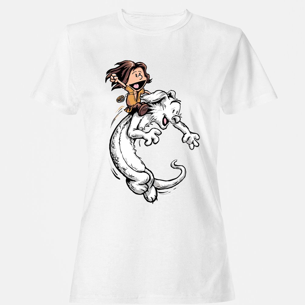 Women's T-Shirt - W659DRXH - White - 1