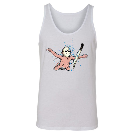 Unisex Jersey Tank - VLQCDAW5 - White - 1