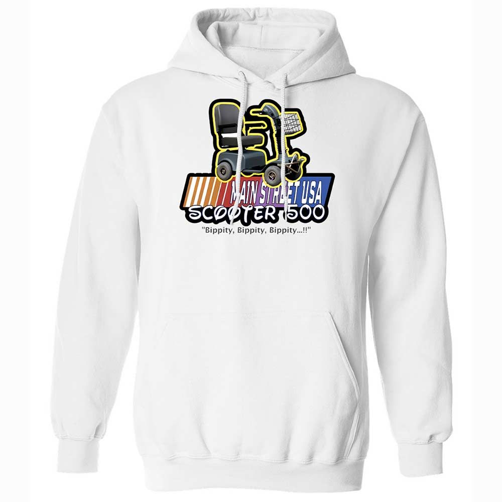 Classic Unisex Hoodie - 3PDCHASF - White - 1