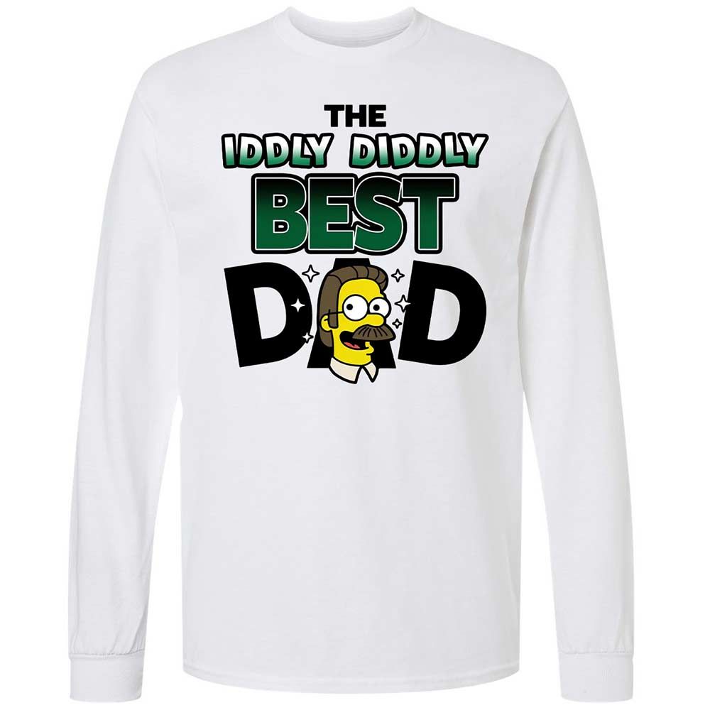 The Iddly diddly best dad - White - 1