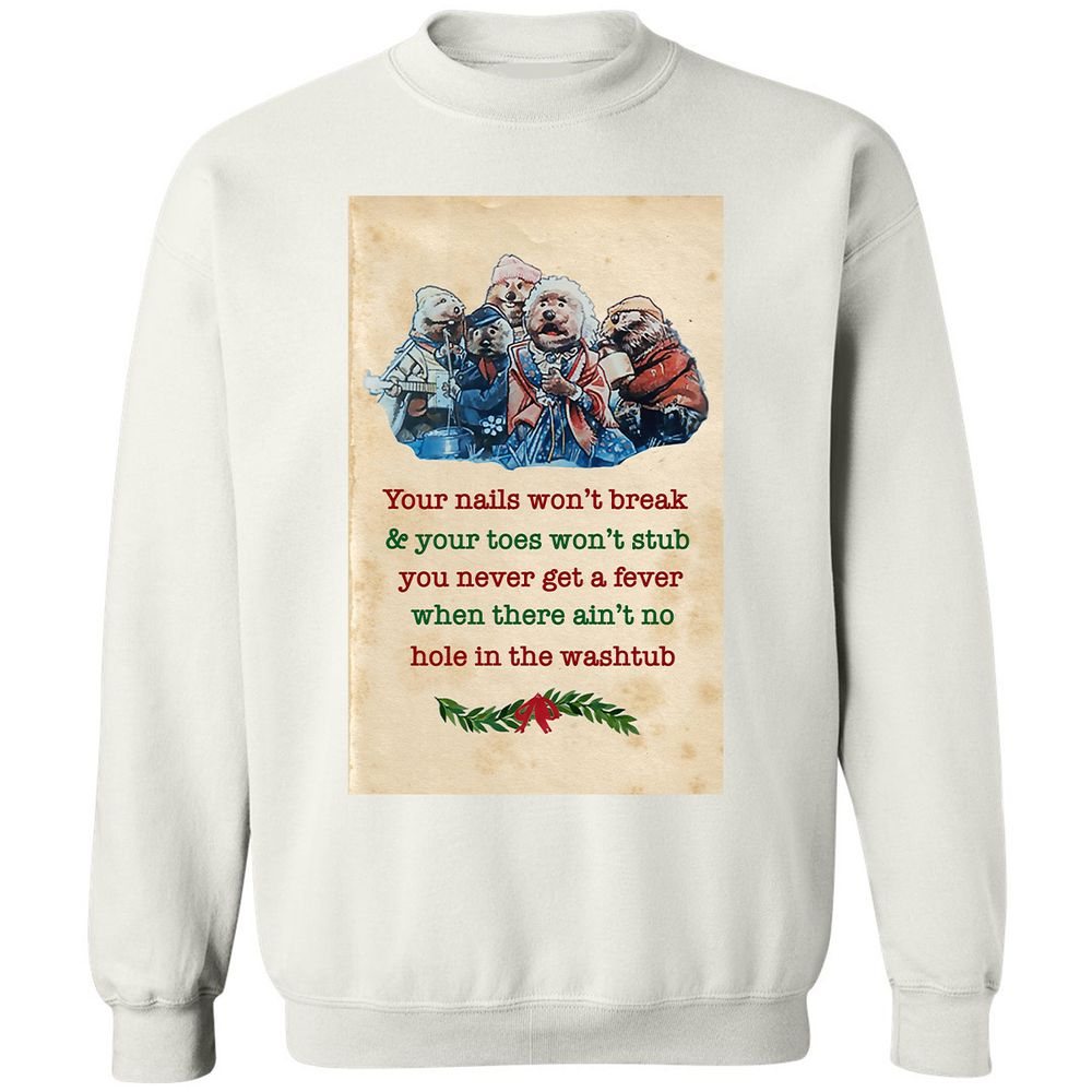 Classic Unisex Sweatshirt - F2NTFJYB - White - 1