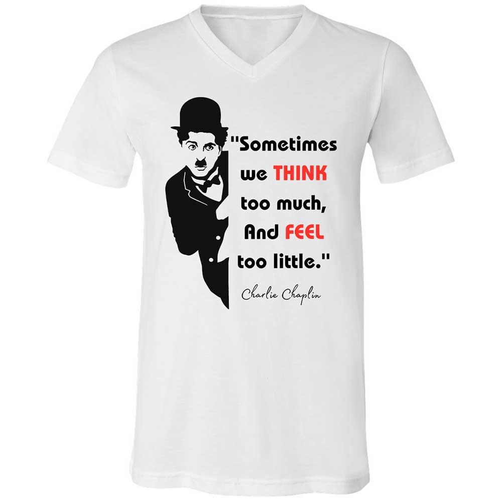 Sometimes we think too much - White - 1
