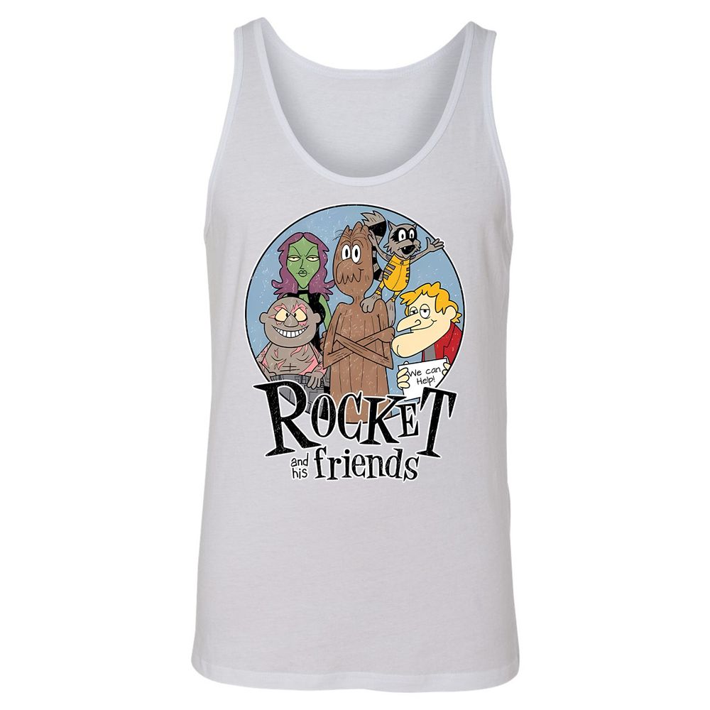 Unisex Jersey Tank - TQ16VUWQ - White - 1