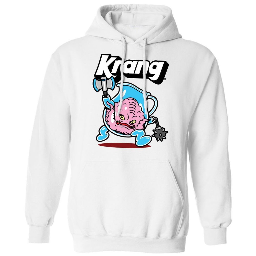 Classic Unisex Hoodie - Q4BBJFTQ - White - 1