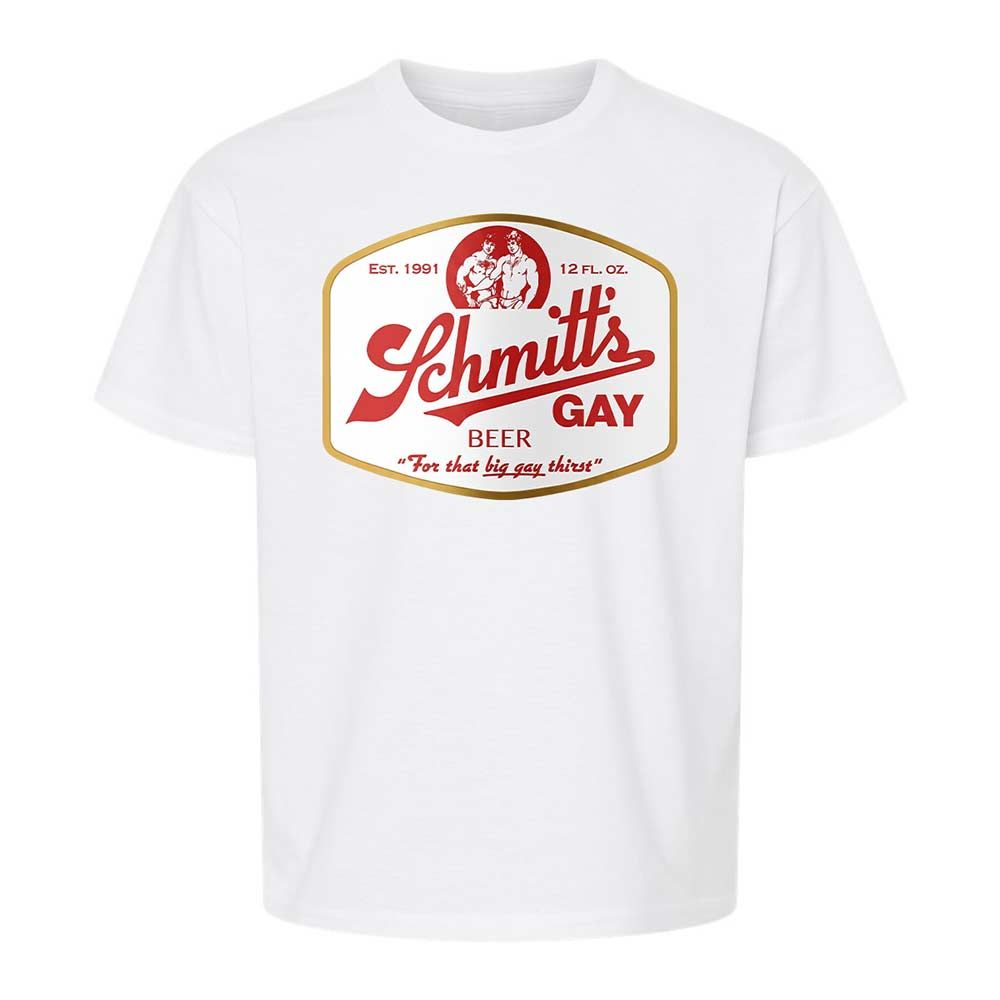 Schmitt's Gay Beer - White - 1