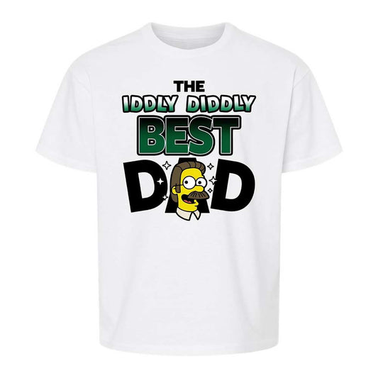 The Iddly diddly best dad - White - 1