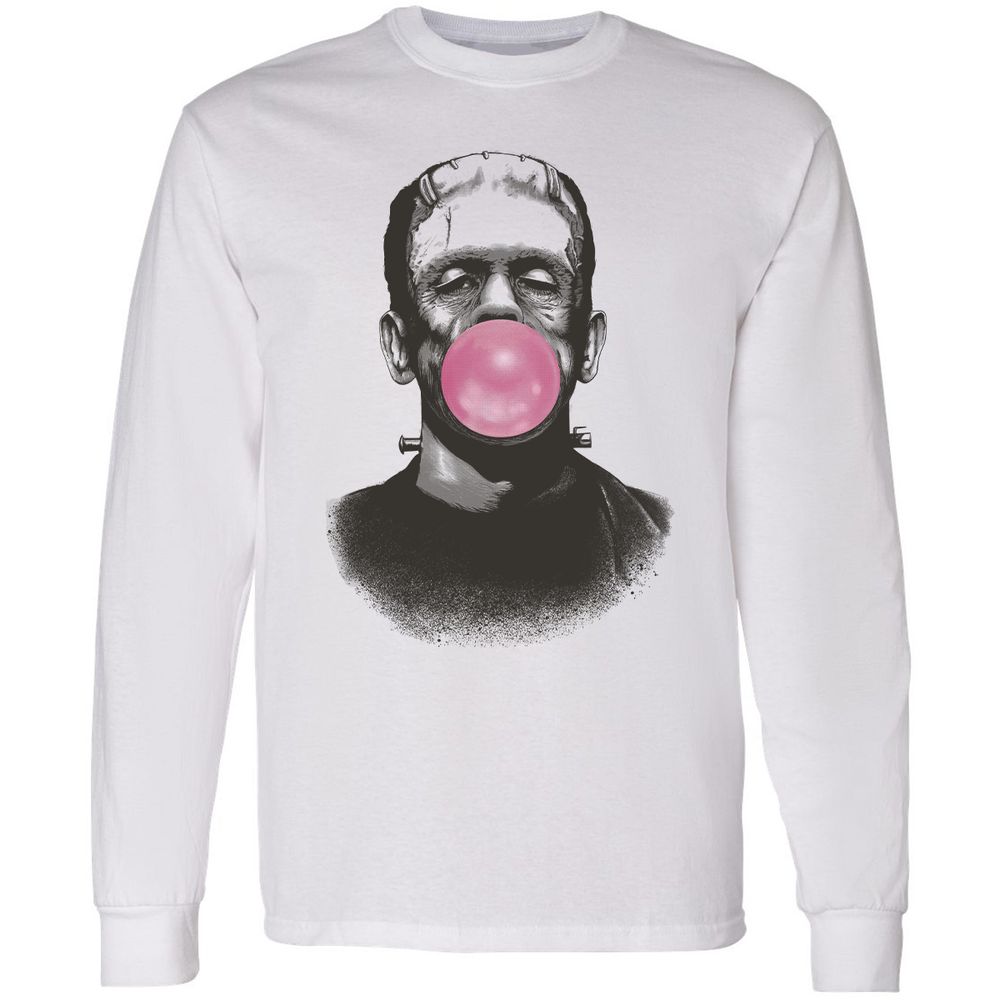 Long Sleeve T-Shirt - XH6BDKLZ - White - 1