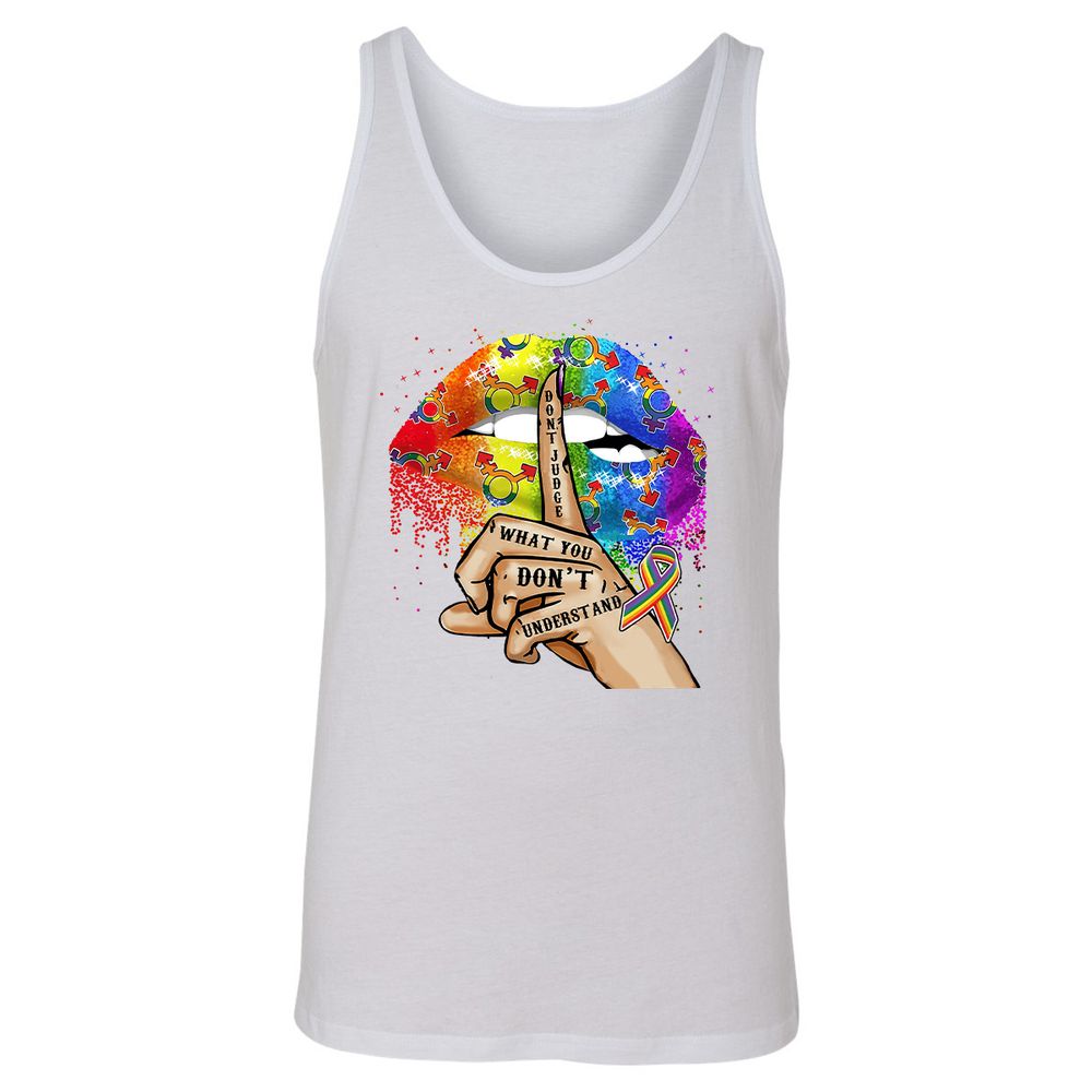 Unisex Jersey Tank - 6V3L7DPP - White - 1