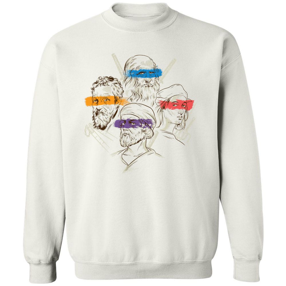 Classic Unisex Sweatshirt - DQ4ZM6NV - White - 1