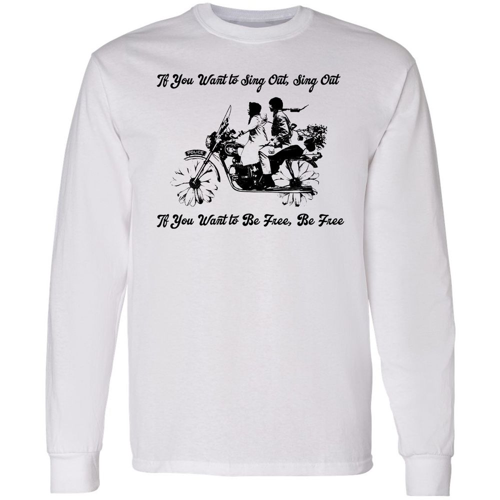 Long Sleeve T-Shirt - 8YCCHA9T - White - 1