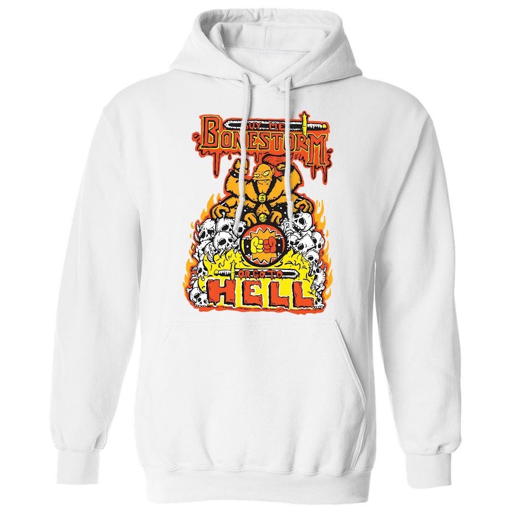 Classic Unisex Hoodie - 46A1LUPZ - White - 1