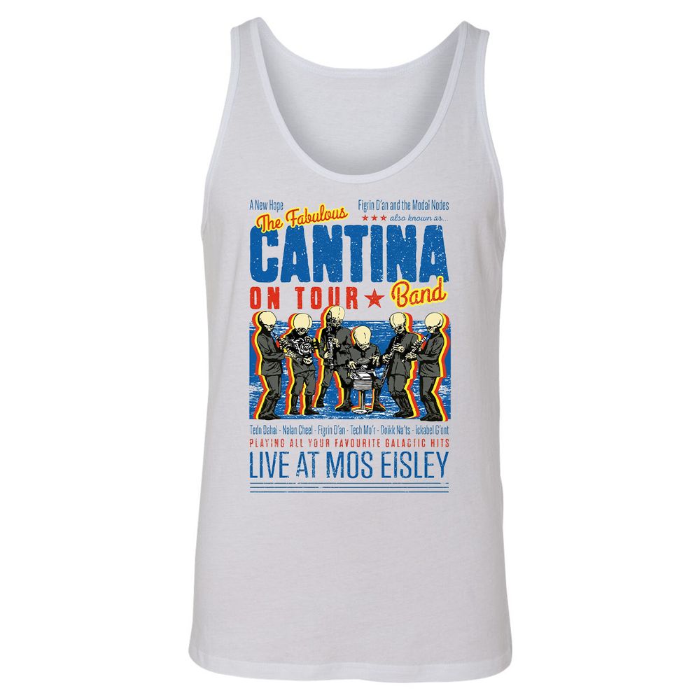 Unisex Jersey Tank - XKW3UQAU - White - 1