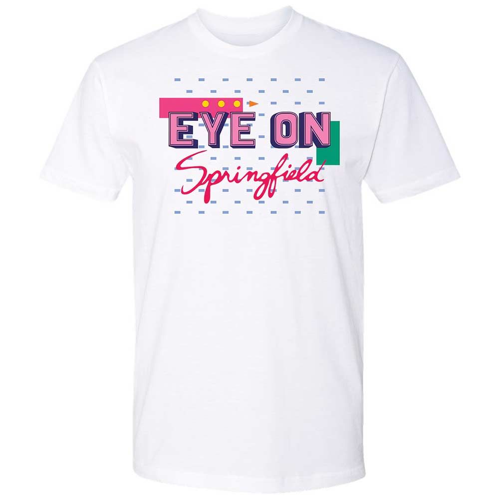 Eye On Springfield - White - 1