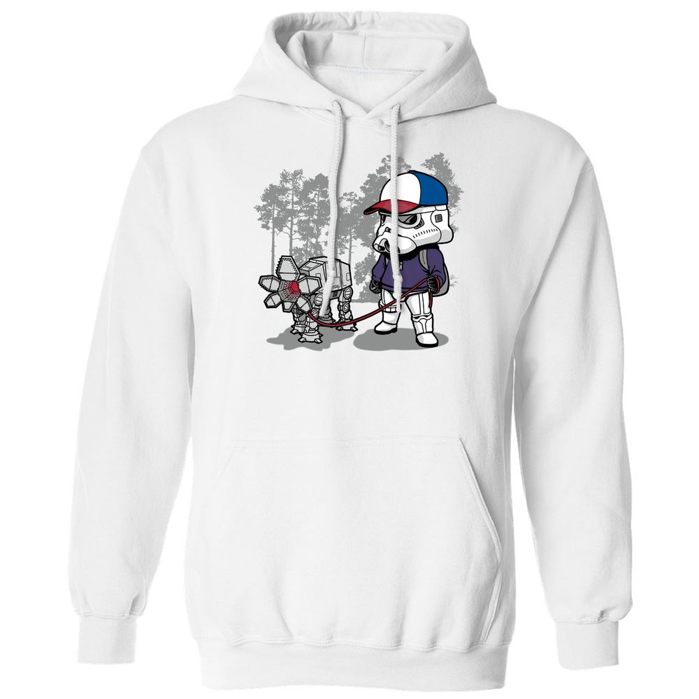 Classic Unisex Hoodie - 5QM9SVYE - White - 1