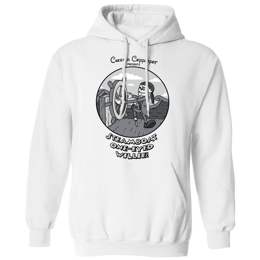 Classic Unisex Hoodie - UDW9EVH7 - White - 1