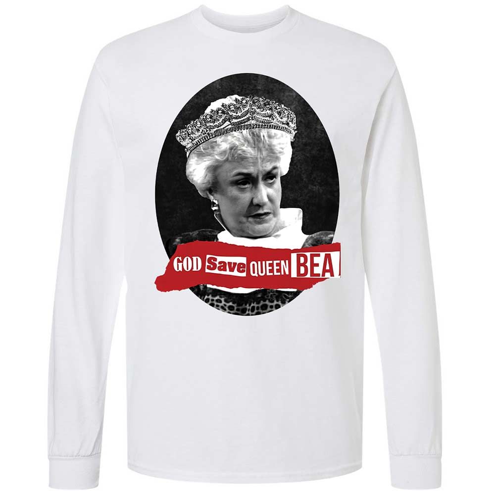 God Save Queen Bea - White - 1